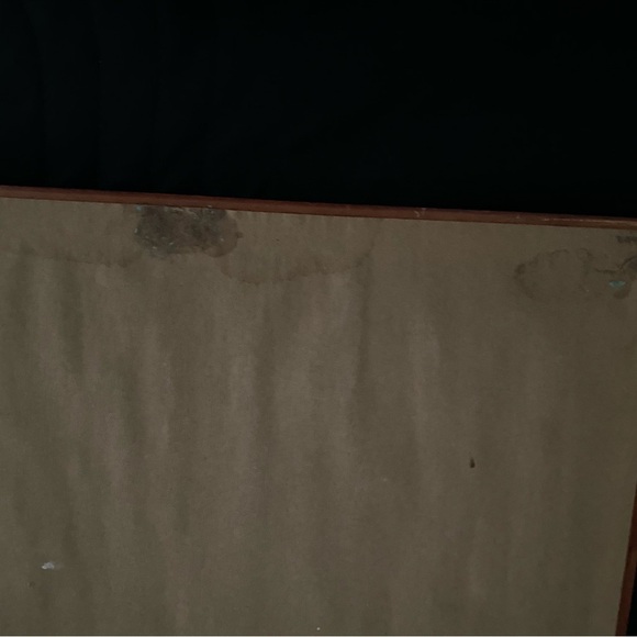 Vintage Dickson Way To Emmaus Wood Framed Print Jesus & Disciples 17.5”x 13.5” - Picture 12 of 14